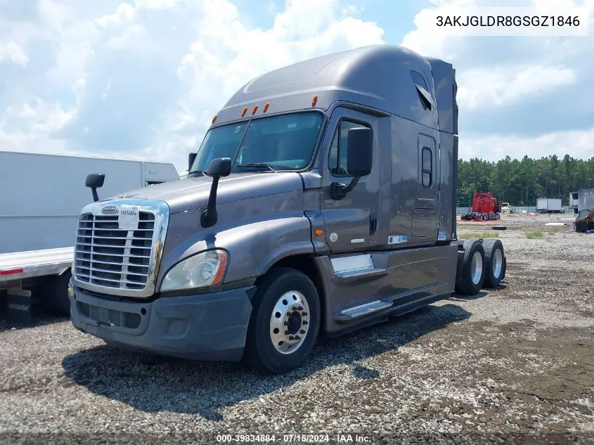 2016 Freightliner Cascadia VIN: 3AKJGLDR8GSGZ1846 Lot: 40764709