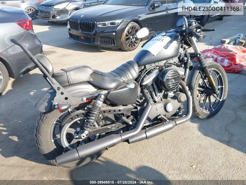 2016 Harley-Davidson Xl883 Iron 883 VIN: 1HD4LE230GC411368 Lot: 39949515