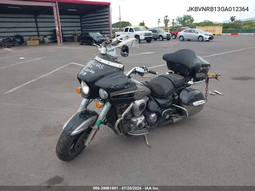 2016 Kawasaki Vn1700 B VIN: JKBVNRB13GA012364 Lot: 39961951