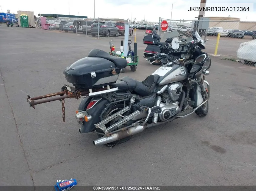 2016 Kawasaki Vn1700 B VIN: JKBVNRB13GA012364 Lot: 39961951