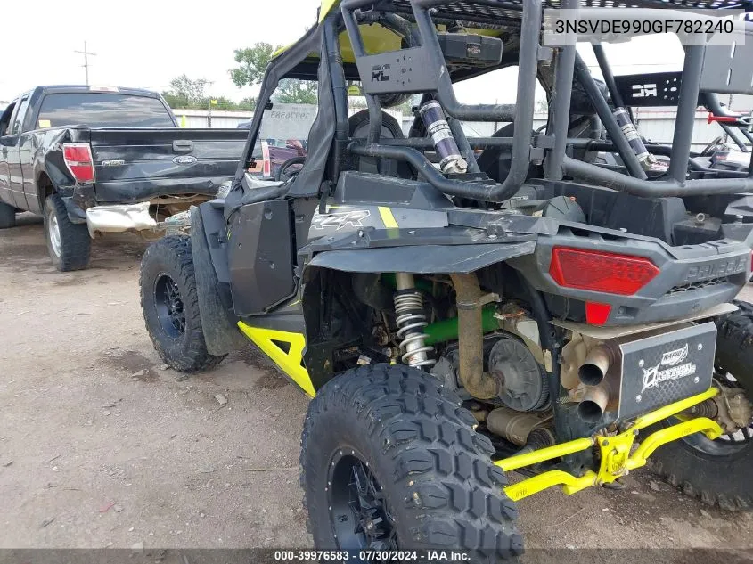 2016 Polaris Rzr Xp 1000 Eps VIN: 3NSVDE990GF782240 Lot: 39976583