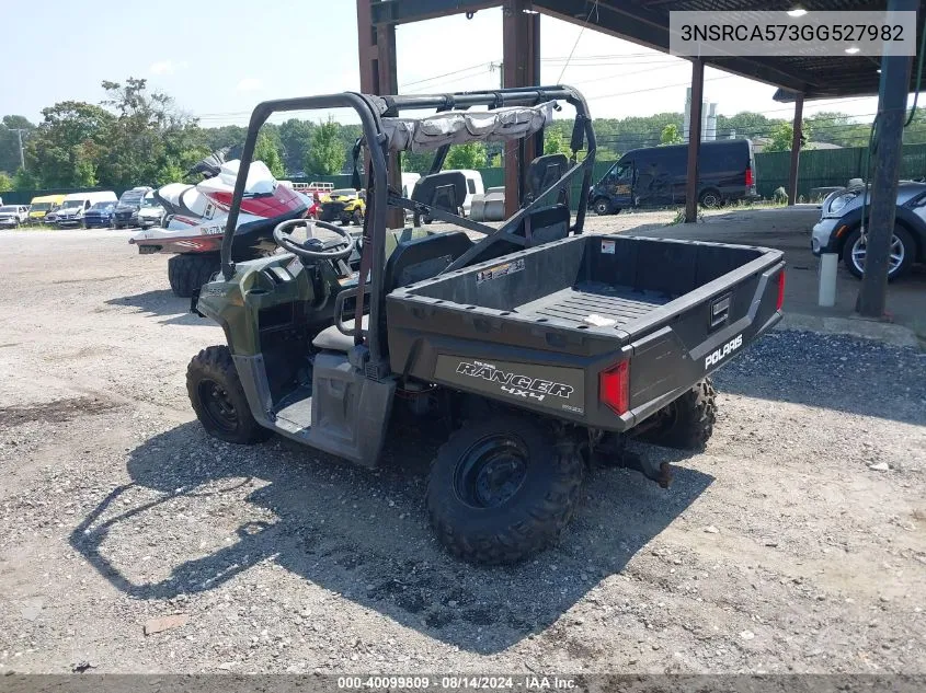 2016 Polaris Ranger 570 Full-Size VIN: 3NSRCA573GG527982 Lot: 40099809