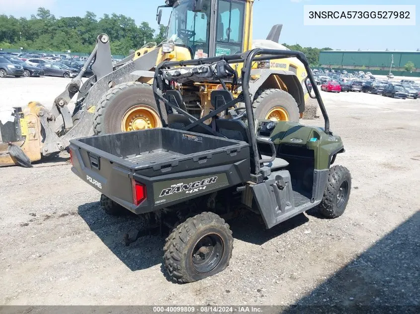 2016 Polaris Ranger 570 Full-Size VIN: 3NSRCA573GG527982 Lot: 40099809