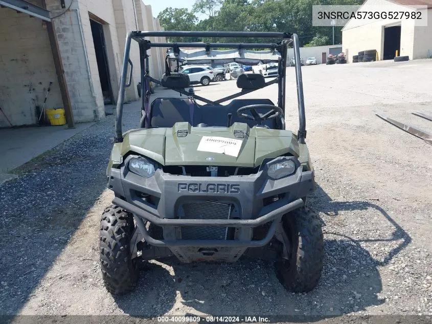 2016 Polaris Ranger 570 Full-Size VIN: 3NSRCA573GG527982 Lot: 40099809