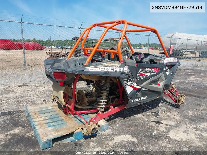 3NSVDM994GF779514 2016 Polaris Rzr Xp 1000 Eps High Lift Ed