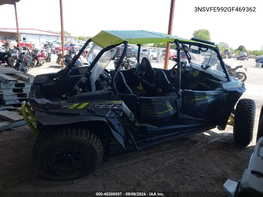 3NSVFE992GF469362 2016 Polaris Rzr Xp 4 1000 Eps