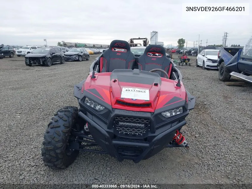 2016 Polaris Rzr Xp Turbo Eps VIN: 3NSVDE926GF466201 Lot: 40333865