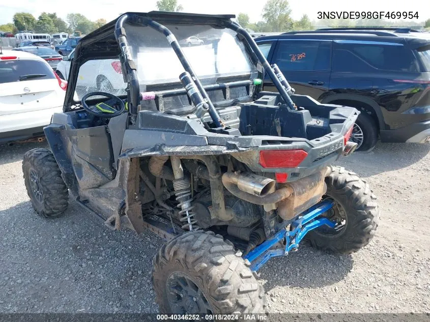 2016 Polaris Rzr Xp 1000 Eps VIN: 3NSVDE998GF469954 Lot: 40346252