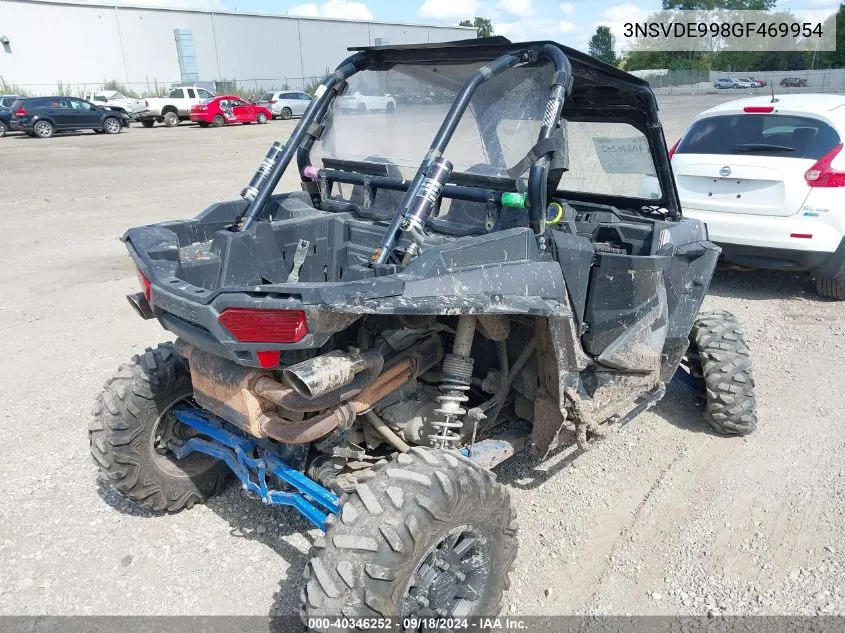 2016 Polaris Rzr Xp 1000 Eps VIN: 3NSVDE998GF469954 Lot: 40346252