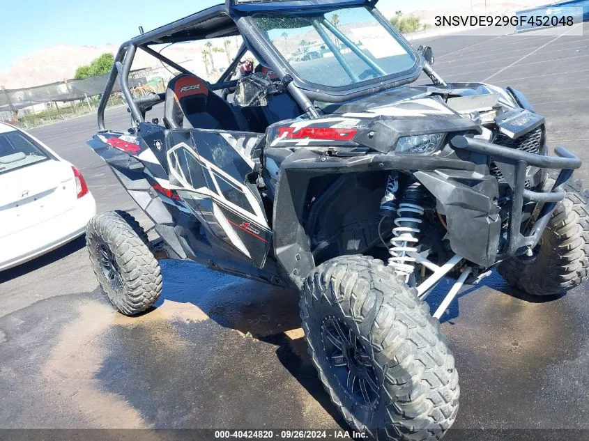 3NSVDE929GF452048 2016 Polaris Rzr Xp Turbo Eps