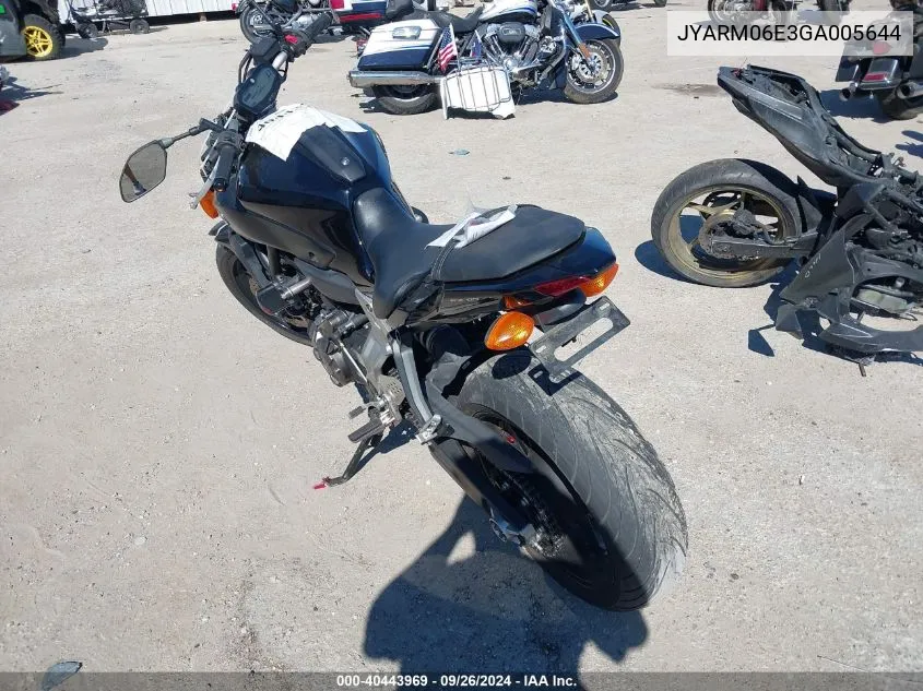 JYARM06E3GA005644 2016 Yamaha Fz07