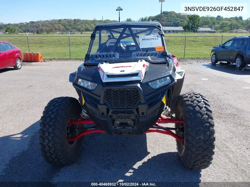 3NSVDE926GF452847 2016 Polaris Rzr Xp Turbo Eps