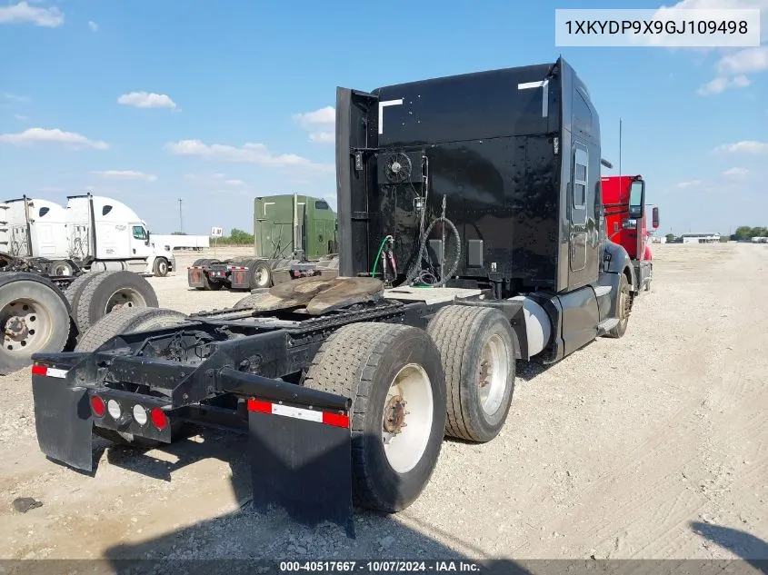 1XKYDP9X9GJ109498 2016 Kenworth Construction T680