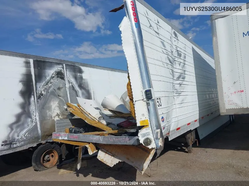 2016 Utility Trailer Mfg Utility Trailer Mfg VIN: 1UYVS2530GU486005 Lot: 40593228