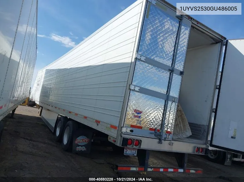 2016 Utility Trailer Mfg Utility Trailer Mfg VIN: 1UYVS2530GU486005 Lot: 40593228