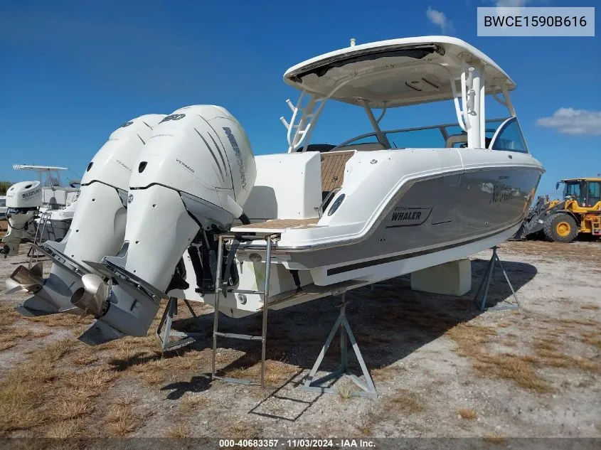 2016 Boston Whaler Other VIN: BWCE1590B616 Lot: 40683357