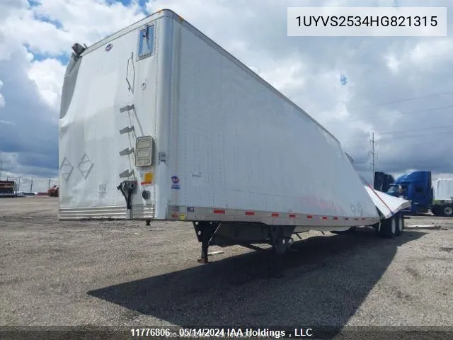 2017 Utility Trailer Mfg Trailer VIN: 1UYVS2534HG821315 Lot: 11776806