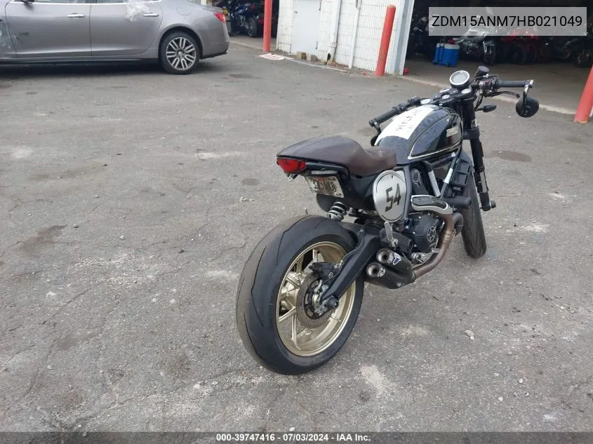 ZDM15ANM7HB021049 2017 Ducati Scrambler 800