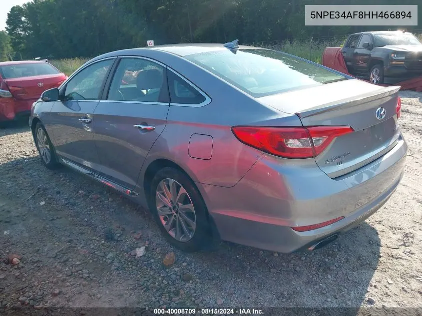 5NPE34AF8HH466894 2017 Hyundai Sonata Sport