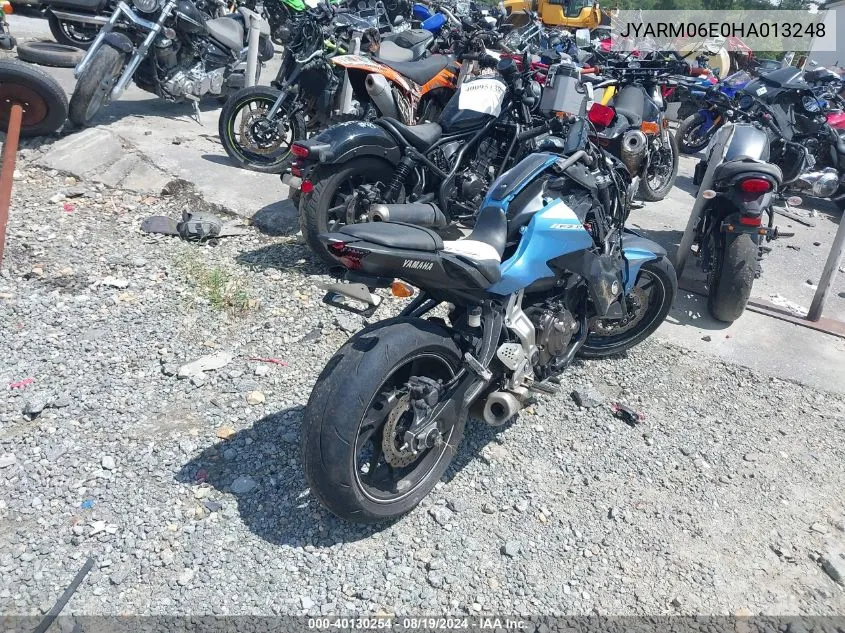 JYARM06E0HA013248 2017 Yamaha Fz07