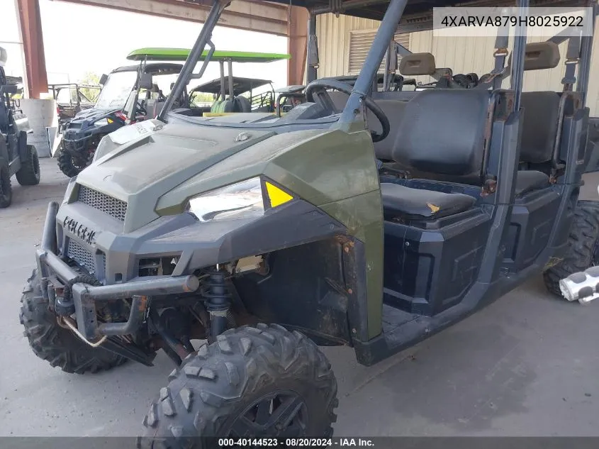 4XARVA879H8025922 2017 Polaris Ranger Crew Xp 900