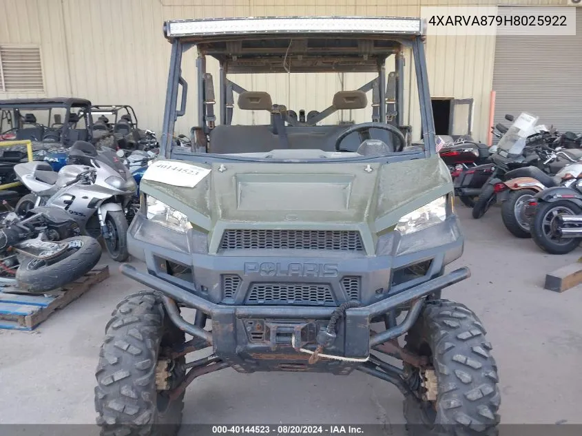 4XARVA879H8025922 2017 Polaris Ranger Crew Xp 900