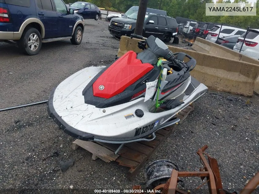 2017 Yamaha Ex 1050A-Sb VIN: YAMA2245L617 Lot: 40189408