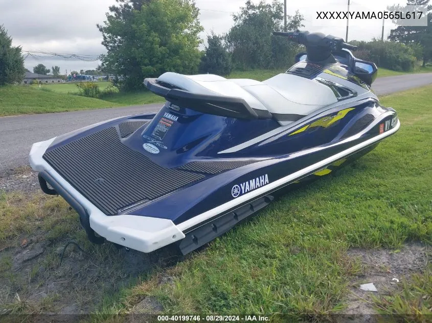 XXXXXYAMA0565L617 2017 Yamaha Vx Deluxe