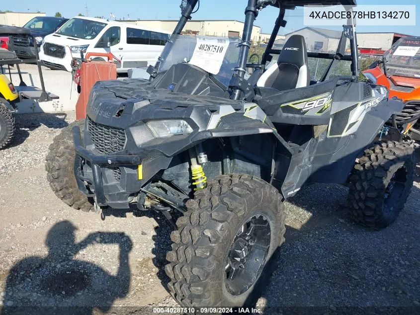 2017 Polaris Ace 900 Xc VIN: 4XADCE878HB134270 Lot: 40287510