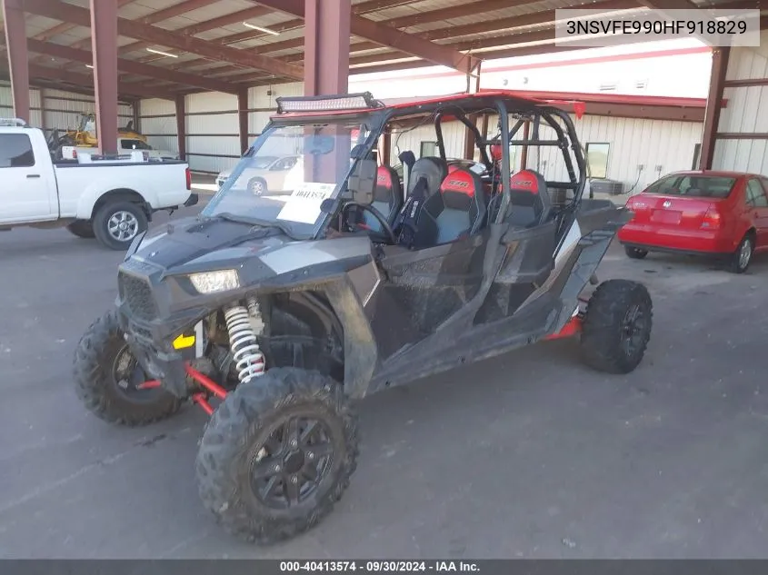 2017 Polaris Rzr Xp 4 1000 Eps VIN: 3NSVFE990HF918829 Lot: 40413574