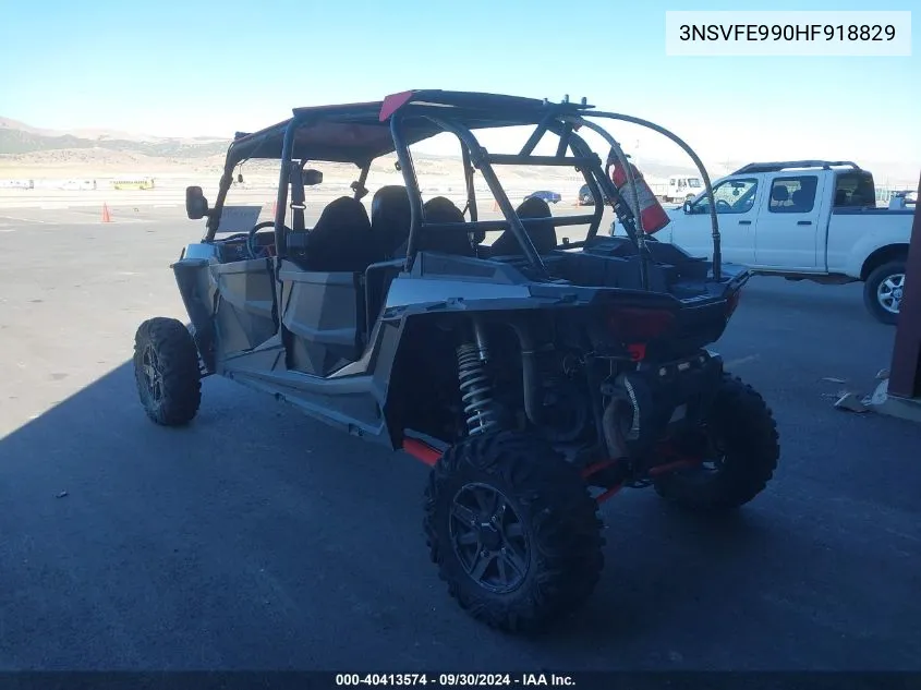 2017 Polaris Rzr Xp 4 1000 Eps VIN: 3NSVFE990HF918829 Lot: 40413574