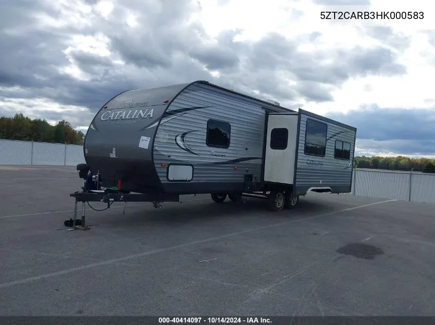 2017 Coachmen Other VIN: 5ZT2CARB3HK000583 Lot: 40414097