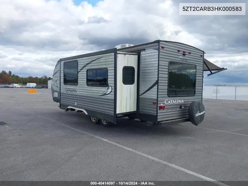 2017 Coachmen Other VIN: 5ZT2CARB3HK000583 Lot: 40414097