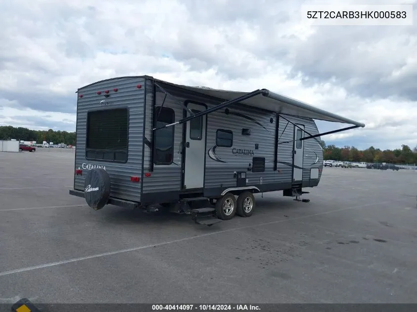 2017 Coachmen Other VIN: 5ZT2CARB3HK000583 Lot: 40414097