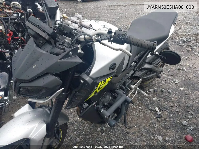 JYARN53E5HA001000 2017 Yamaha Fz09