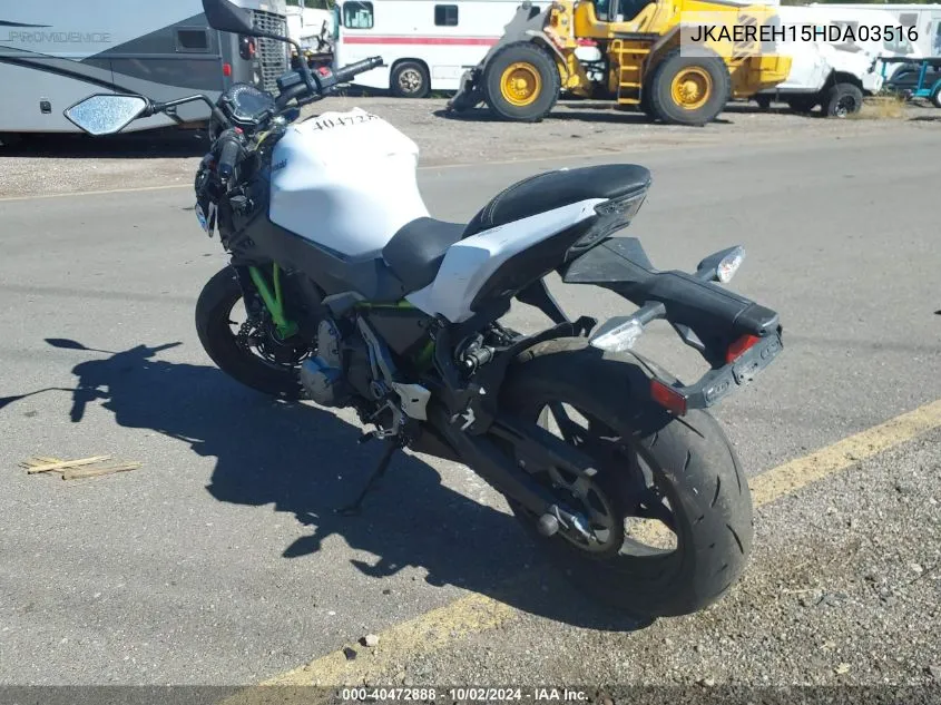 JKAEREH15HDA03516 2017 Kawasaki Er650 H