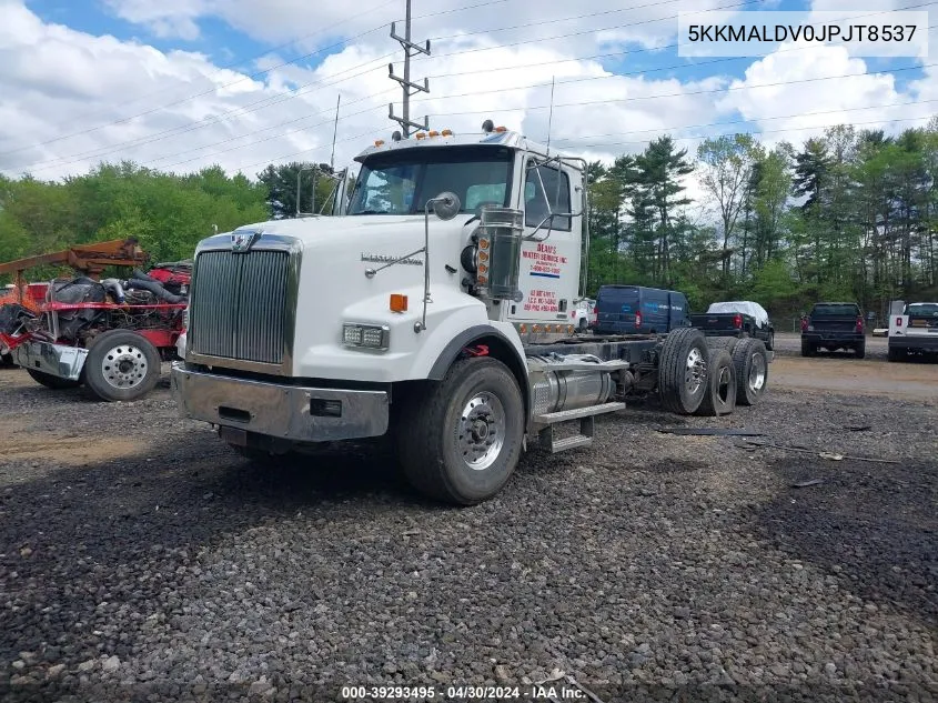 2018 Western Star 4900 Set Back Axle VIN: 5KKMALDV0JPJT8537 Lot: 39293495