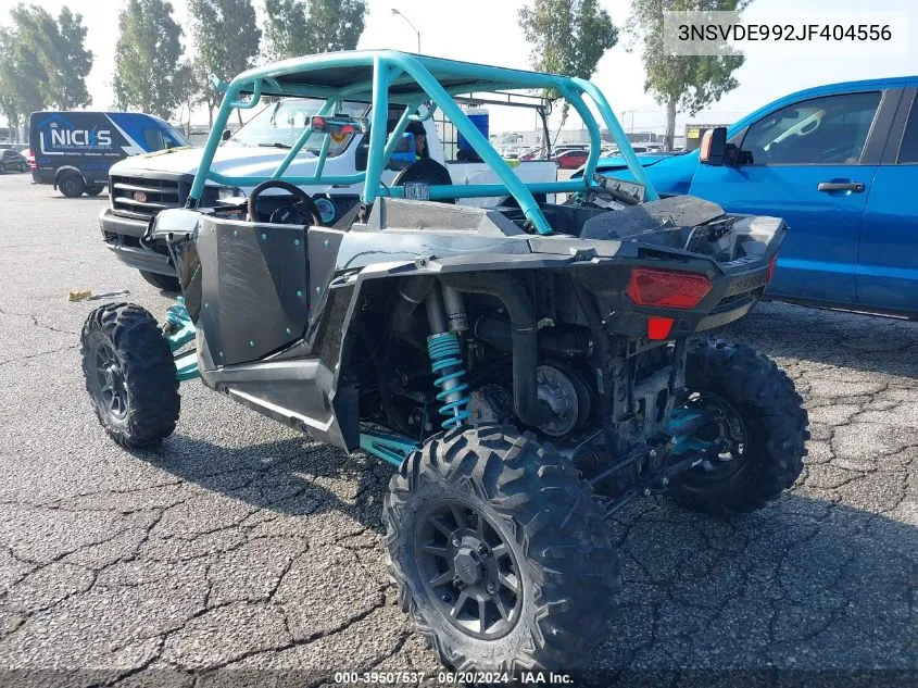 2018 Polaris Rzr VIN: 3NSVDE992JF404556 Lot: 39507537