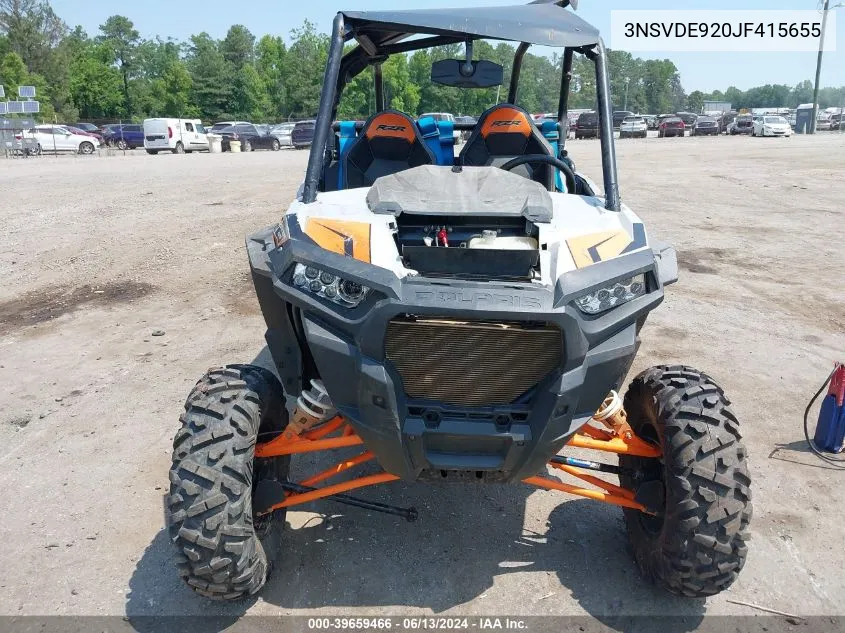 3NSVDE920JF415655 2018 Polaris Rzr Xp Turbo Eps