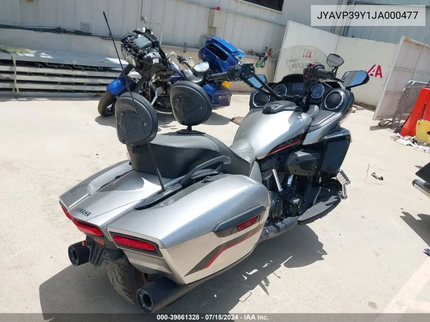 2018 Yamaha Xv1900 Cfd VIN: JYAVP39Y1JA000477 Lot: 39861328