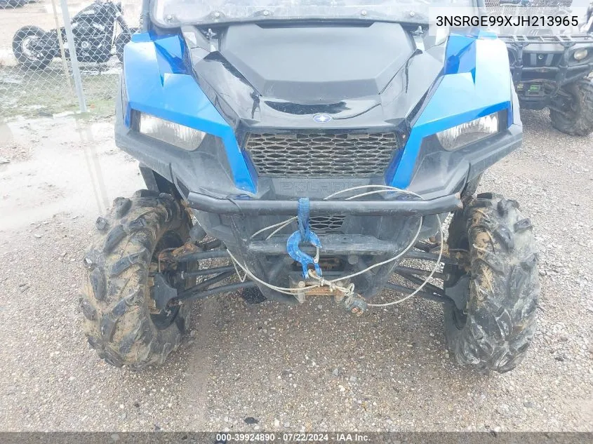 2018 Polaris General 1000 Eps VIN: 3NSRGE99XJH213965 Lot: 39924890