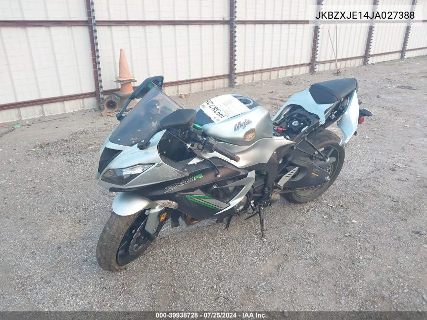 JKBZXJE14JA027388 2018 Kawasaki Zx636 E