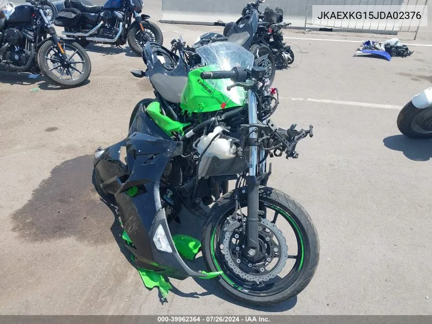 JKAEXKG15JDA02376 2018 Kawasaki Ex400