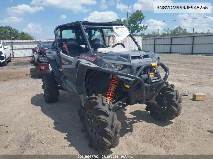 2018 Polaris Rzr Xp 1000 Eps High Lift Ed VIN: 3NSVDM999JF948255 Lot: 39987703