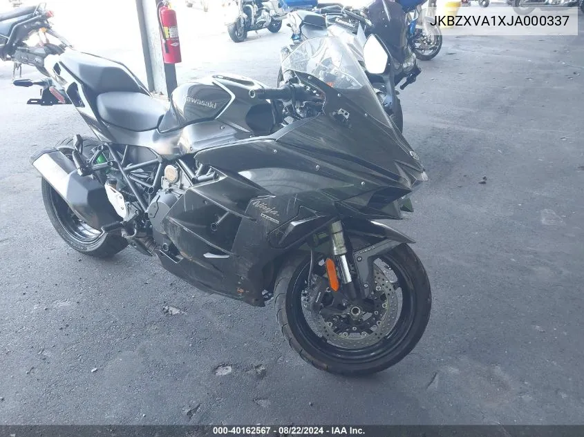 2018 Kawasaki Zx1002 A VIN: JKBZXVA1XJA000337 Lot: 40162567