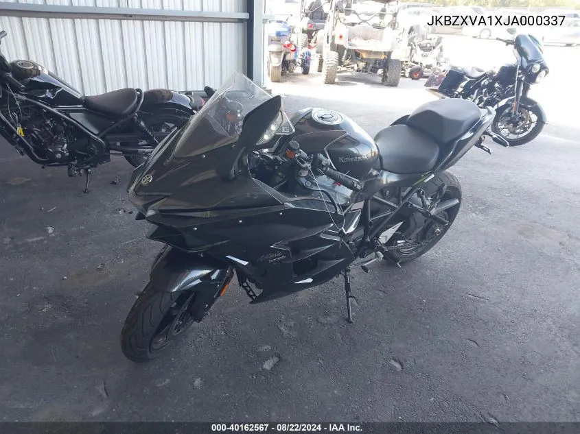 2018 Kawasaki Zx1002 A VIN: JKBZXVA1XJA000337 Lot: 40162567