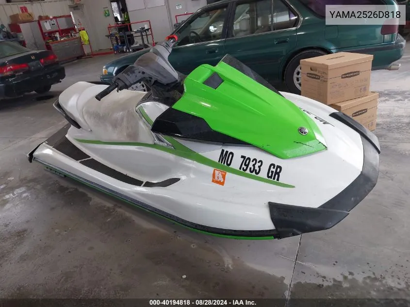 YAMA2526D818 2018 Yamaha Vx