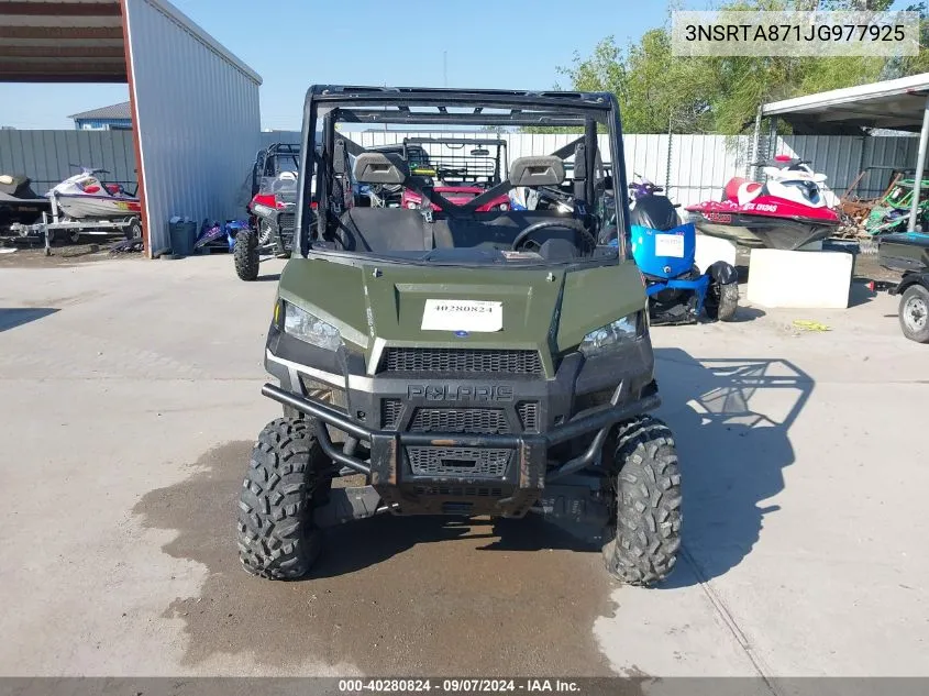 2018 Polaris Ranger Xp 900 VIN: 3NSRTA871JG977925 Lot: 40280824