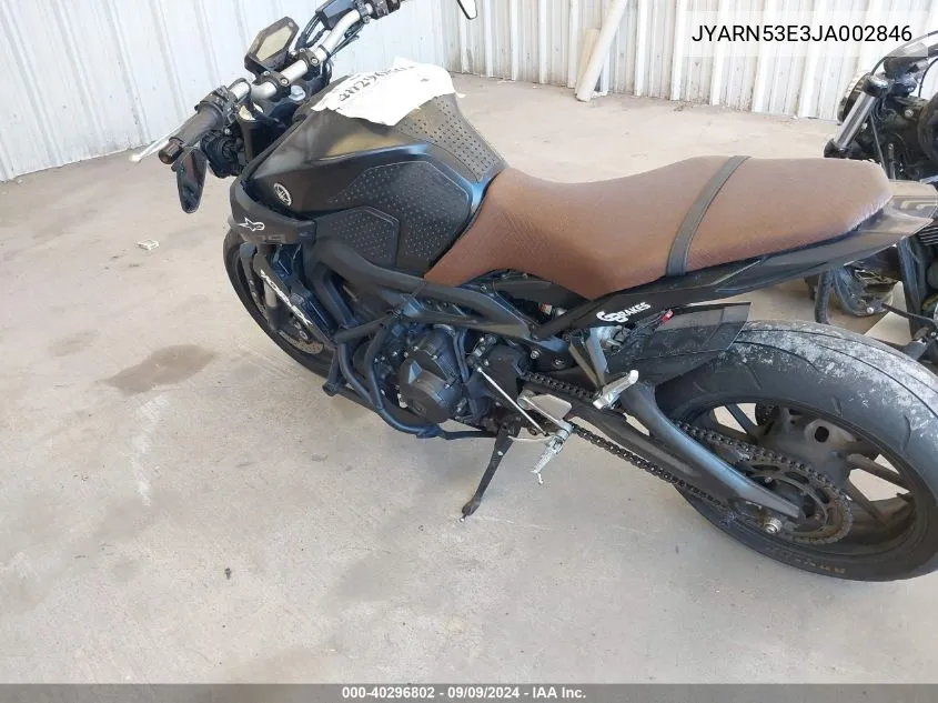 JYARN53E3JA002846 2018 Yamaha Mt09