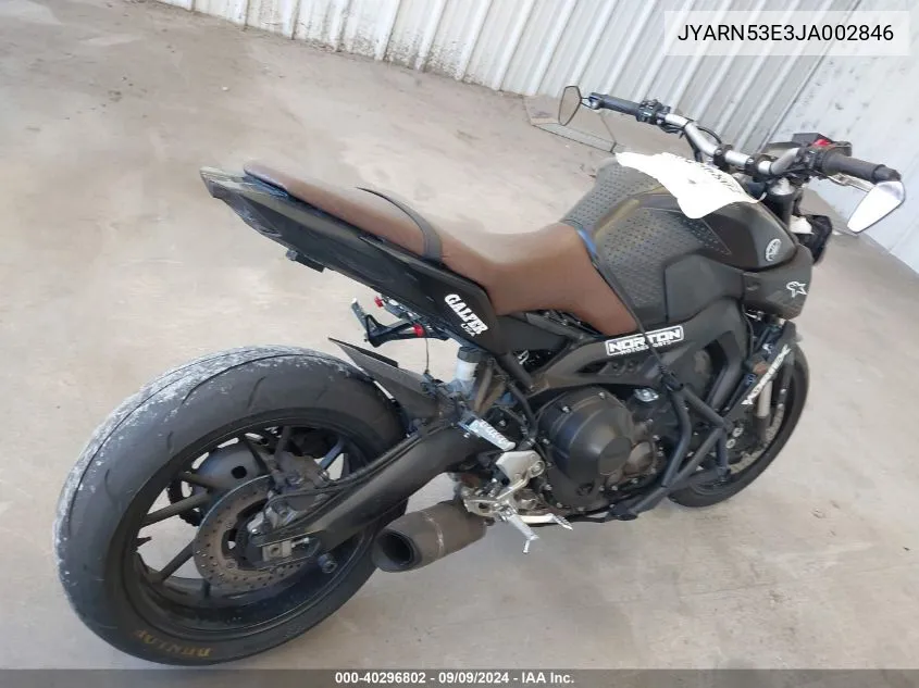 JYARN53E3JA002846 2018 Yamaha Mt09